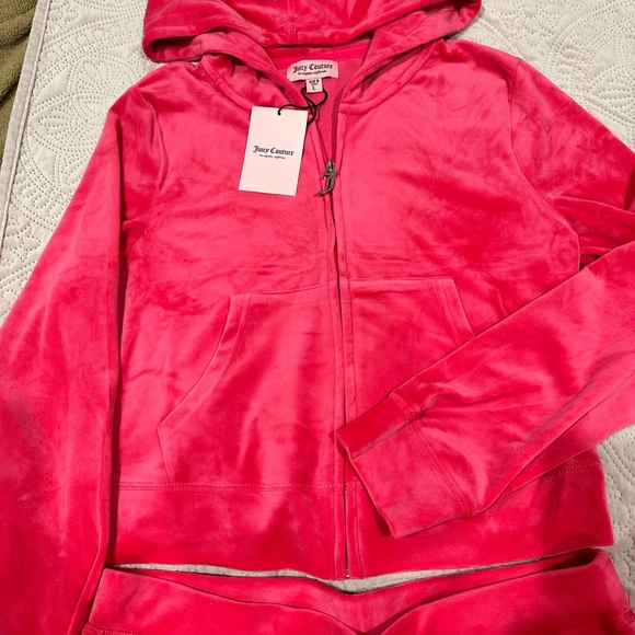 Bling Juicy Couture Veloure Tracksuit - Picture 2 of 11